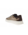 Guess  Sneaker Elba pelle e tessuto