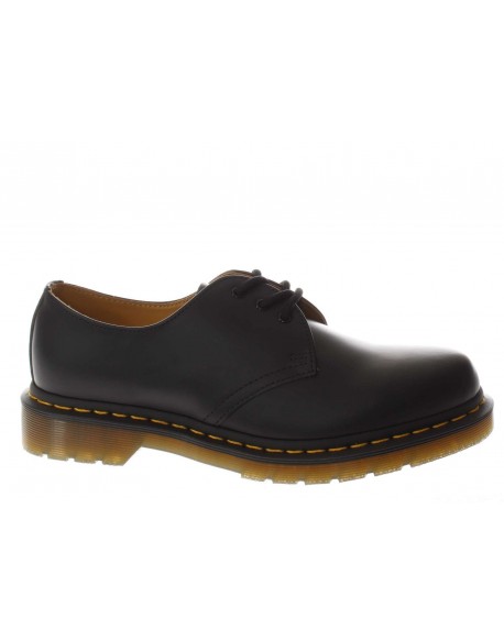 Dr Martens  Allacciato 1460  Black Polished Smooth