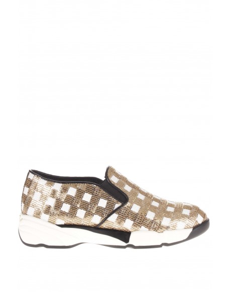 Pinko  Sequins sneaker tessuto