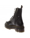 Dr Martens  Anfibio Jadon Black Polished Smooth