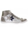 2Star  Sneaker Alta in pelle