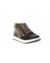 Rossano  Sneaker pelle e glitter