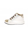 Rossano  Sneaker con velcro in pelle