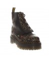 Dr Martens  Anfibio Sinclair in pelle fiorata con platform