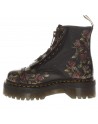 Dr Martens  Anfibio Sinclair in pelle fiorata con platform