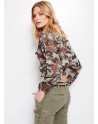 Gaudi Jeans  Blusa con stampa camouflage