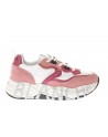 Voile Blanche  Sneaker  Club105 Pelle/Tessuto Rosa