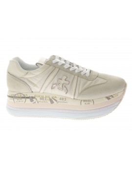 Premiata  Sneaker Beth in Pelle e Tessuto