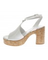 Nero Giardini  Sandalo tacco in pelle con platform