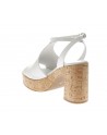 Nero Giardini  Sandalo tacco in pelle con platform