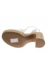 Nero Giardini  Sandalo tacco in pelle con platform