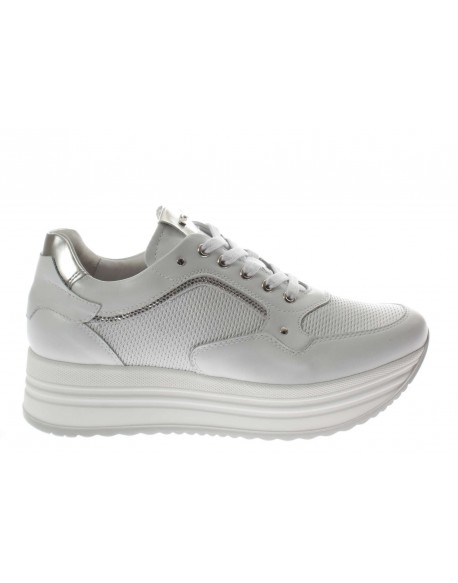 Nero Giardini  Sneaker In Pelle Con Platform