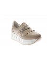 Nero Giardini  Sneaker  Pelle Con Platform e Frangia