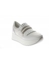 Nero Giardini  Sneaker  Pelle Con Platform e Frangia