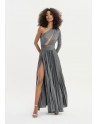 Fracomina  Abito Long Dress Silver