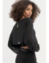 Fracomina  Coprispalle Short Jacket Black