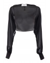 Fracomina  Coprispalle Short Jacket Black