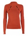 Fracomina  Maglia Knitted Sweater Brick