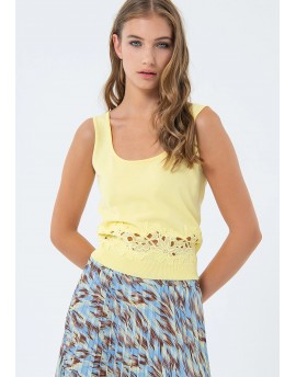 Fracomina  Knitted Top Lemonade