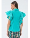 Fracomina  Shirt Turquoise