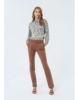 Fracomina  Bootcut Pants Brown