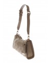 Guess  Borsa a tracolla Cresidia top zip taupe