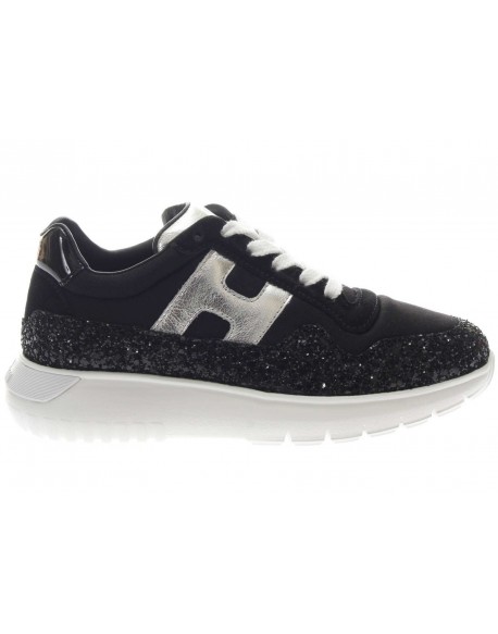 Hogan Junior  Sneaker in tessuto e glitter  H 371