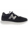 Hogan Junior  Sneaker in tessuto e glitter  H 371