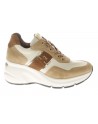 Nero Giardini  Sneaker con zeppa 6 cm bicolore