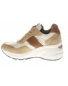 Nero Giardini  Sneaker con zeppa 6 cm bicolore