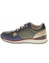 Napapijri  Sneaker Cosmos in pelle e tessuto green