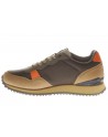 Napapijri  Sneaker Cosmos in pelle e tessuto brown