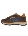 Avirex  Sneaker Morris in pelle e camoscio blu