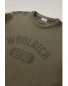 Woolrich  Felpa Garment con Logo 1830