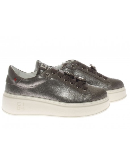 Gio+  Sneaker in pelle con accessorio Pia 238