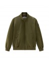 Woolrich  Bomber Cruiser in Ramar Cloth con collo alto