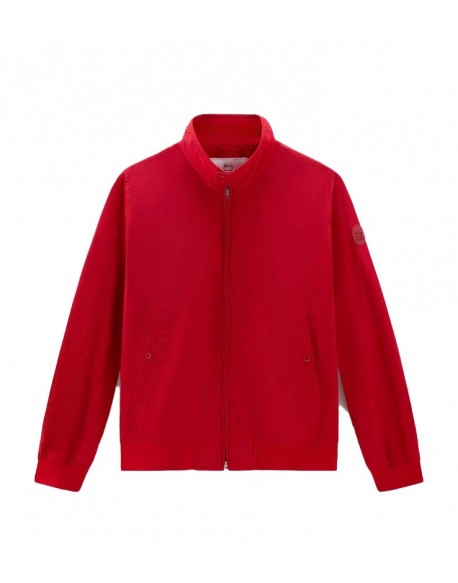 Woolrich  Bomber Cruiser in Ramar Cloth con collo alto