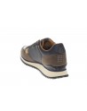 Napapijri  Sneaker Cosmos in pelle blue taupe