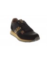 Napapijri  Sneaker Cosmos in pelle black brown