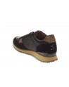 Napapijri  Sneaker Cosmos in pelle black brown