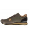 Napapijri  Sneaker Cosmos in pelle taupe green