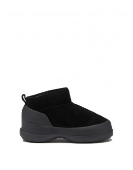 Moon Boot  Tronchetto Luna low in camoscio nero