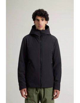 Woolrich  Giacca Pacific soft shell black