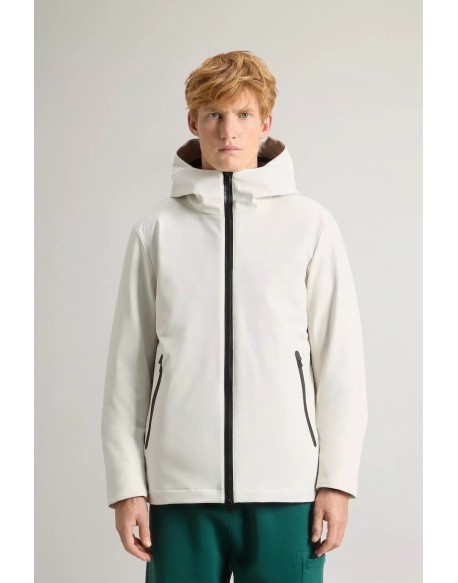 Woolrich  Giacca Pacific soft shell sand rock