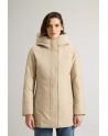 Woolrich  Boulder Parka in Ramar Cloth con cappuccio e collo removibile