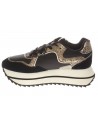 W6YZ  Sneaker  Deva W. Suede/Piton Black-