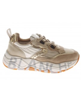 Voile Blanche  Sneaker  Club105 Pelle/Tessuto Beig