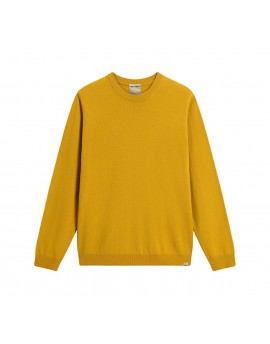 Woolrich  Maglia girocollo in lana  lemon curry