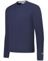 Woolrich  Maglia girocollo in lana  melton blue