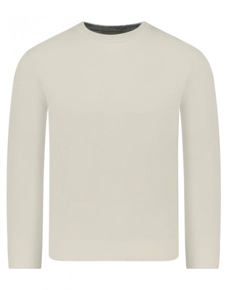 Woolrich  Maglia girocollo in lana cream